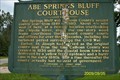 Image for ABE SPRINGS BLUFF COURTHOUSE