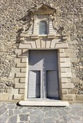 Image for Puerta de la Iglesia Santa María de Hostalric - Hostalric, Girona, España