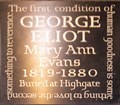 Image for George Eliot (Mary Ann Evans) - Westminster Abbey