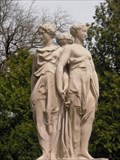 Image for The Three Sisters, Allerton Park, Monticello, Illinois.