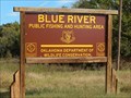 Image for Blue River public fishing and hunting area - Tishomingo, Oklahoma USA