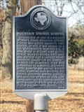 Image for Mountain Springs School
