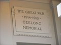 Image for Geelong Peace Memorial - Victoria