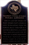 Image for Equipment Typical of Early Texas Logging