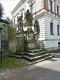 Image for The statues Saint Nepomuk, Saint Florian and Saint Charles Borromeo  - Jirikov, Czech Republic