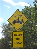 Image for Golf Cart Crossing - Sebastian Inlet State Park, FL