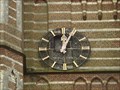 Image for Clock at Sint-Gertrudiskerk in Vorst, Antwerpen  / Belgium