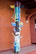 Image for Depot Art Center Totem Pole - Steamboat Springs, CO