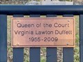 Image for Virginia Lawton Duffett dedicated bench - Woburn, Massachusetts