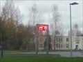 Image for Time and Temperature Sign Niemi - Lahti, Finland