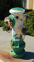 Image for Sunflower hydrant, Brisbane, CA