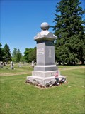 Image for Civil war monument - Dimondale Cemetery - Dimondale, Michigan