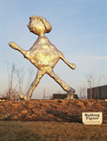 Image for The Walking Figure -  Westhampton, New York.