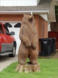 Image for Wooden bear - Moore, Oklahoma USA