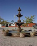 Image for The Pink Store courtyard fountain