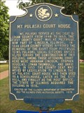 Image for Mount Pulaski Court House marker - Mt. Pulaski, IL