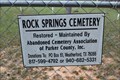 Image for Rock Springs Cemetery - Parker County, TX