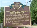 Image for FIRST - Mining Disaster in Ohio-Atwater Coal Company Mine Disaster - Atwater OH