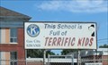 Image for Elm Street School Kiwanis Sign -- Medicine Hat AB CAN