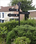 Image for Sister Cities Direction Sign - Selby, UK
