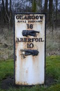 Image for Glasgow to "Aberfoil" Milestone, A81 Near Killearn.