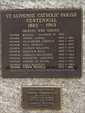 Image for St Alphonse Catholic Parish Centennial - 100 Years - St Alphonse MB