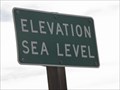 Image for Elevation Sea Level - I-10 eastbound - Coachella CA