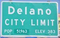 Image for Delano ~ Population 51,963