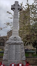 Image for Memorial Cross - St Mary Street - Bungay, Suffolk