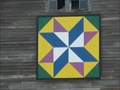 Image for “Double Pinwheel” Barn Quilt – rural, Odebolt, IA