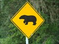 Image for Bear Crossing Sign - Keystone Heights, Florida