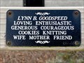 Image for Lynne B. Goodspeed dedicated bench - The Villages, Florida
