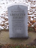Image for Ebenezer Thorp - Brookside Cemetery - Tecumseh, Michigan