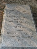 Image for Mount Vernon Slave Memorial and Burial Ground