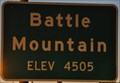 Image for Battle Mountain, Nevada (Southern Approach) ~ Elevation 4505 Feet