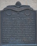 Image for First Brick Church ~ 78