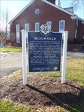 Image for Bloomfield Historical Marker - Bloomfield, CT