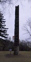Image for Ksan Totem Pole - Royal Alberta Museum - Edmonton, Alberta