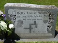 Image for Betty Louise Wester - Jacksonville, FL