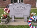 Image for Lest We Forget - WWII Memorial - Broadalbin, New York