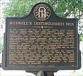 Image for Roswell's Distinguished Men - GHM 060-121 - Roswell, Fulton Co. GA