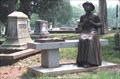 Image for Lady seated on a bench  - old Marietta Cemetery in Marietta, Ga.