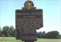 Image for Abraham Lincoln's Teacher - N. of Huntsville, IL