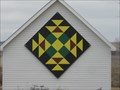 Image for “Crown of Thorns” Barn Quilt - rural Hinton, IA