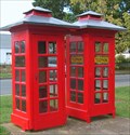 Image for Red Telephone Boxes at Ross, Tasmania, Australia