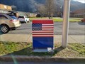 Image for American Legion Flag Drop Box ~ Gate City High School ~ Gate City, Virginia - USA.