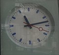Image for Railway clock, Rotterdam Central - The Netherlands.