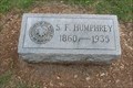 Image for S.F. Humphrey - North Belton Cemetery - Belton, TX