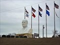 Image for Giant Head of President Eisenhower - Denison, TX