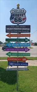 Image for Chelsea Direction and Distance Arrows - Chelsea, OK